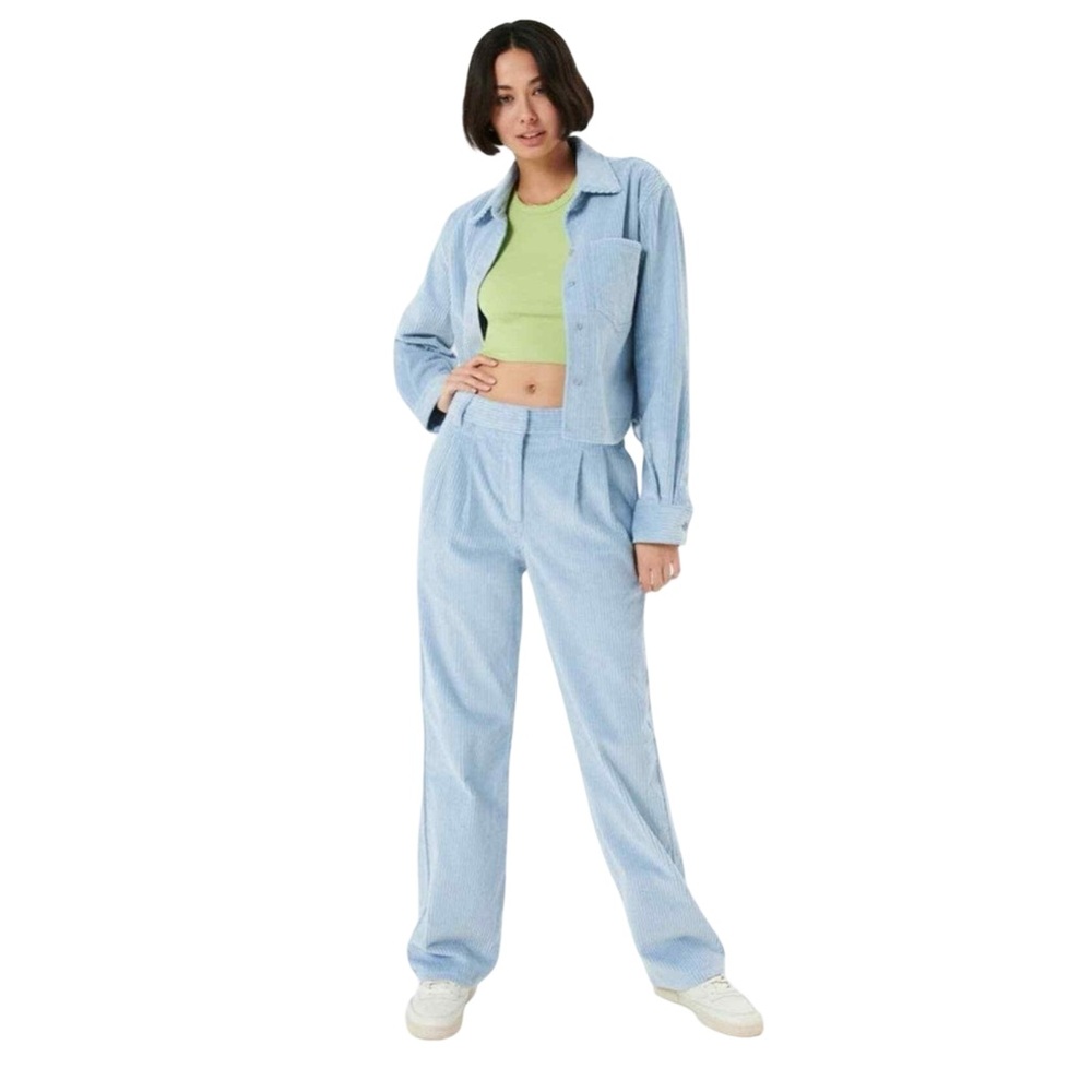 Aritzia Sunday Best Harvey Pant in Dune Blue size 4 corduroy Size 2